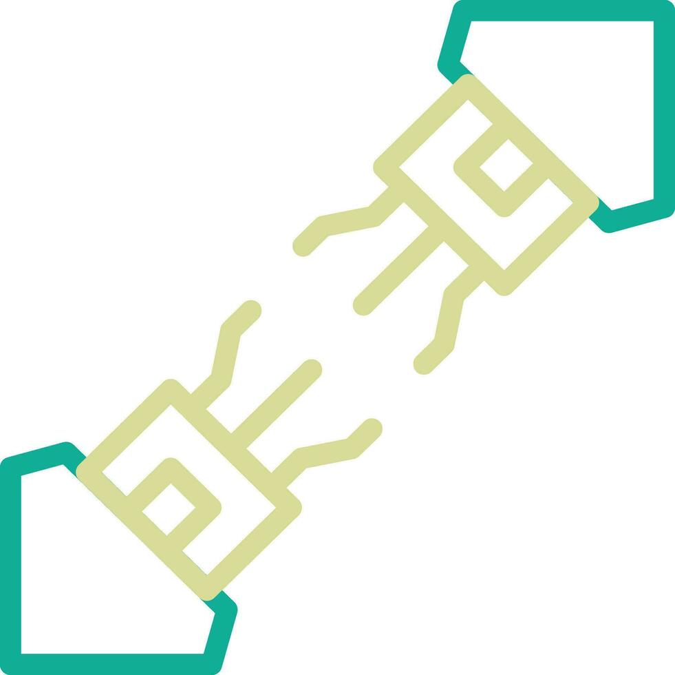 Connecting Wires Vector Icon