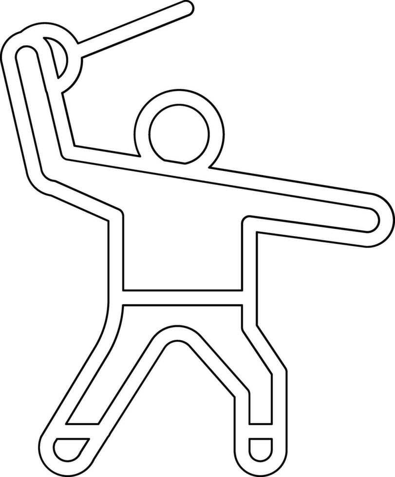 Martial Arts Vector Icon