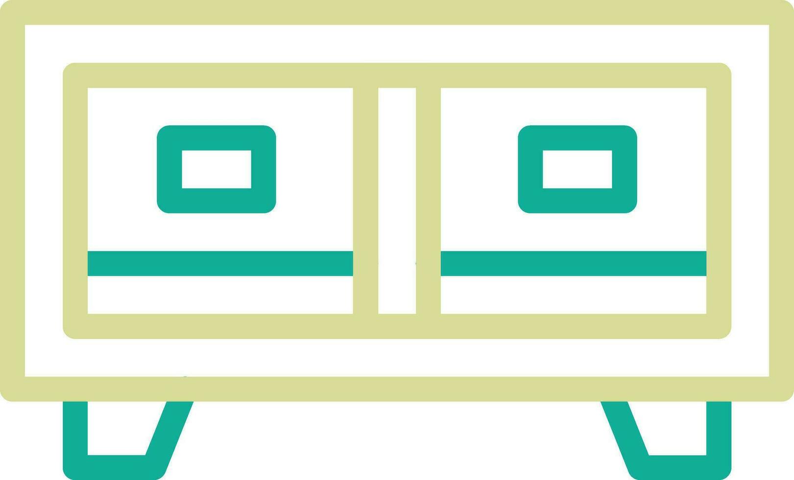 TV Stand Vector Icon