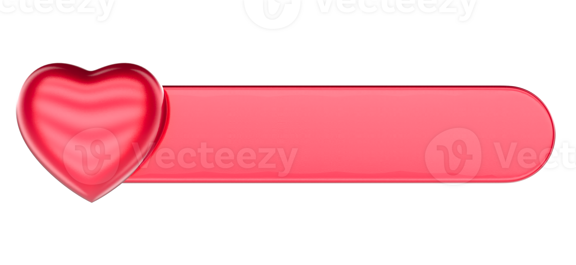 a red heart shaped button on a transparent background png