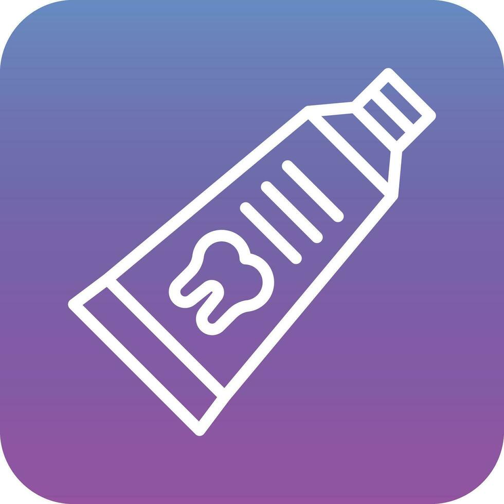 Toothpaste Vector Icon
