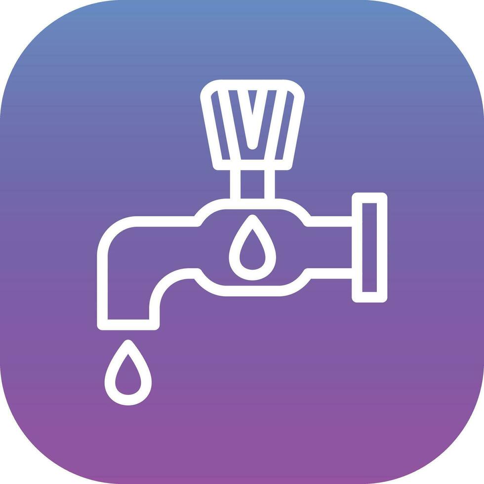 Water Tap Vector Icon
