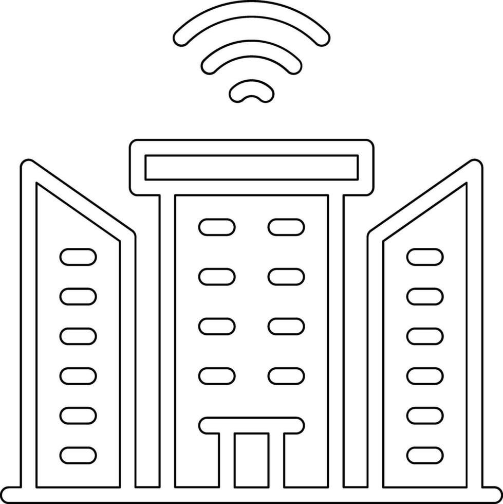 Smart City Vector Icon