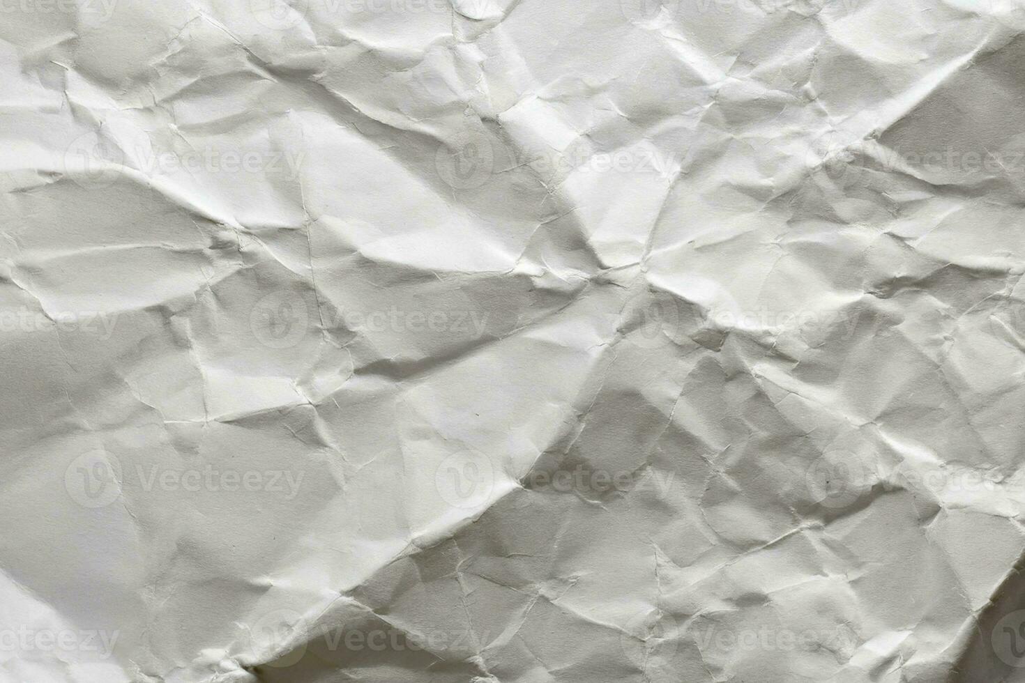 White Crumpled Paper photo