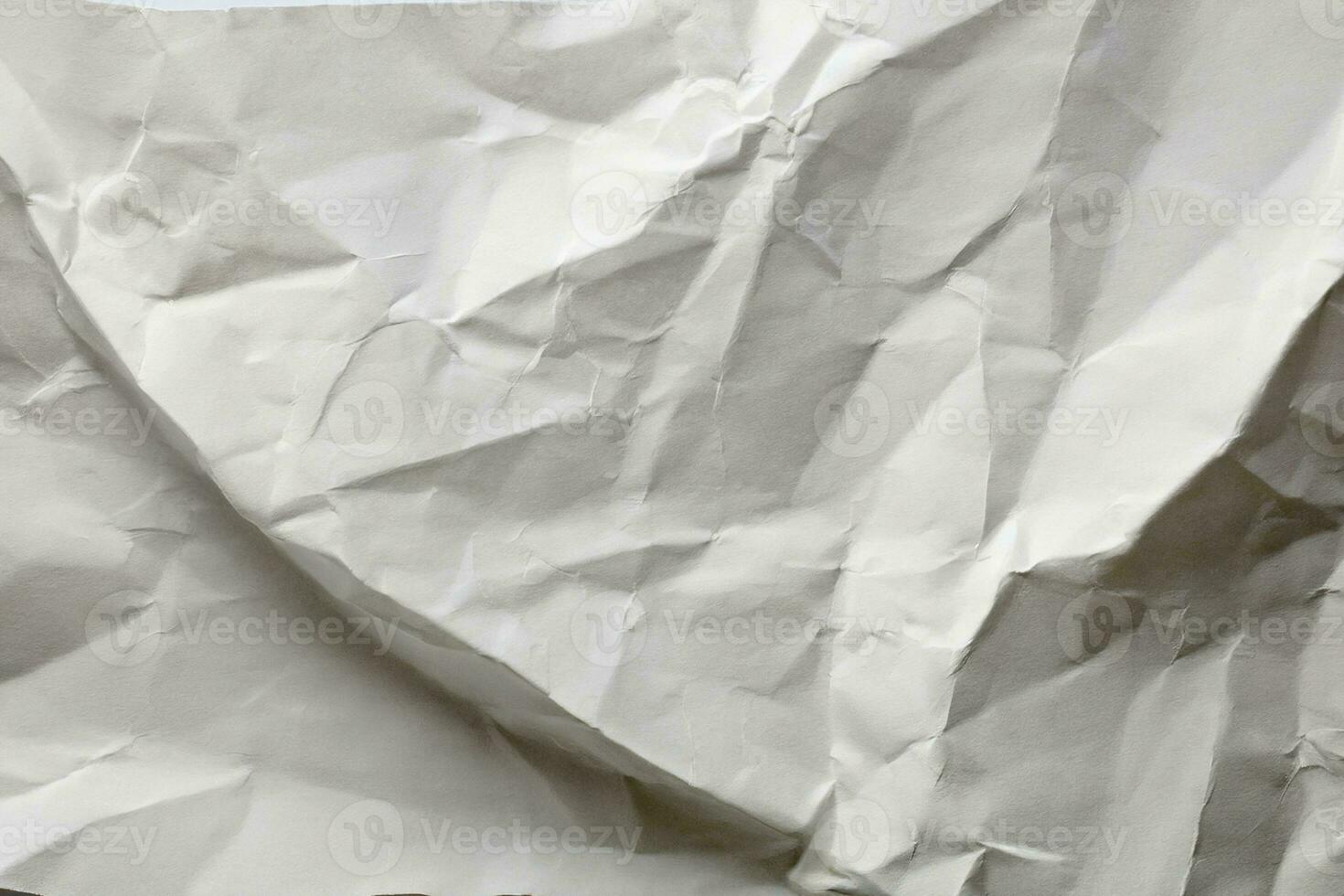 White Crumpled Paper photo