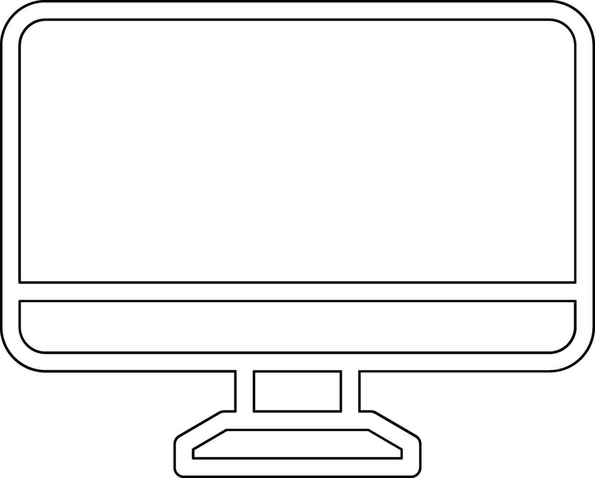 Monitor Vector Icon