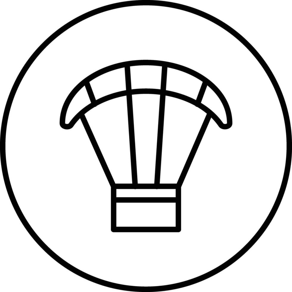 Parachute Vector Icon