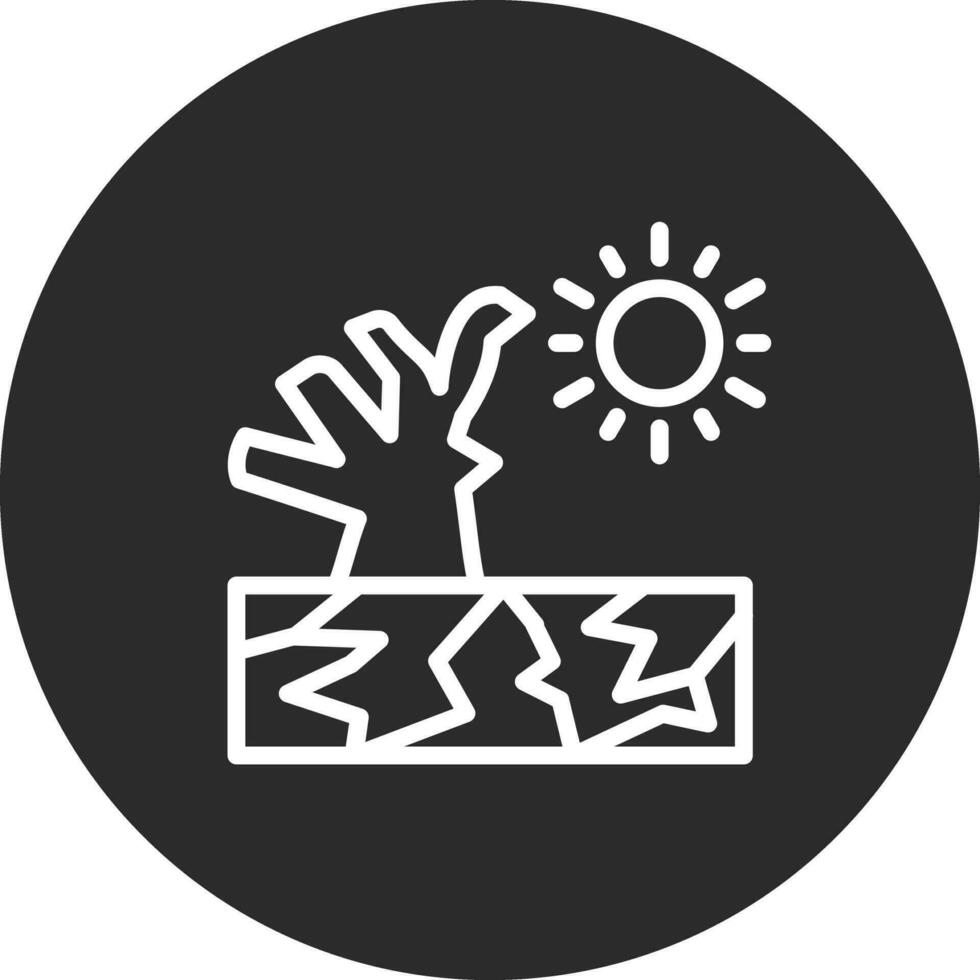 Drought Vector Icon