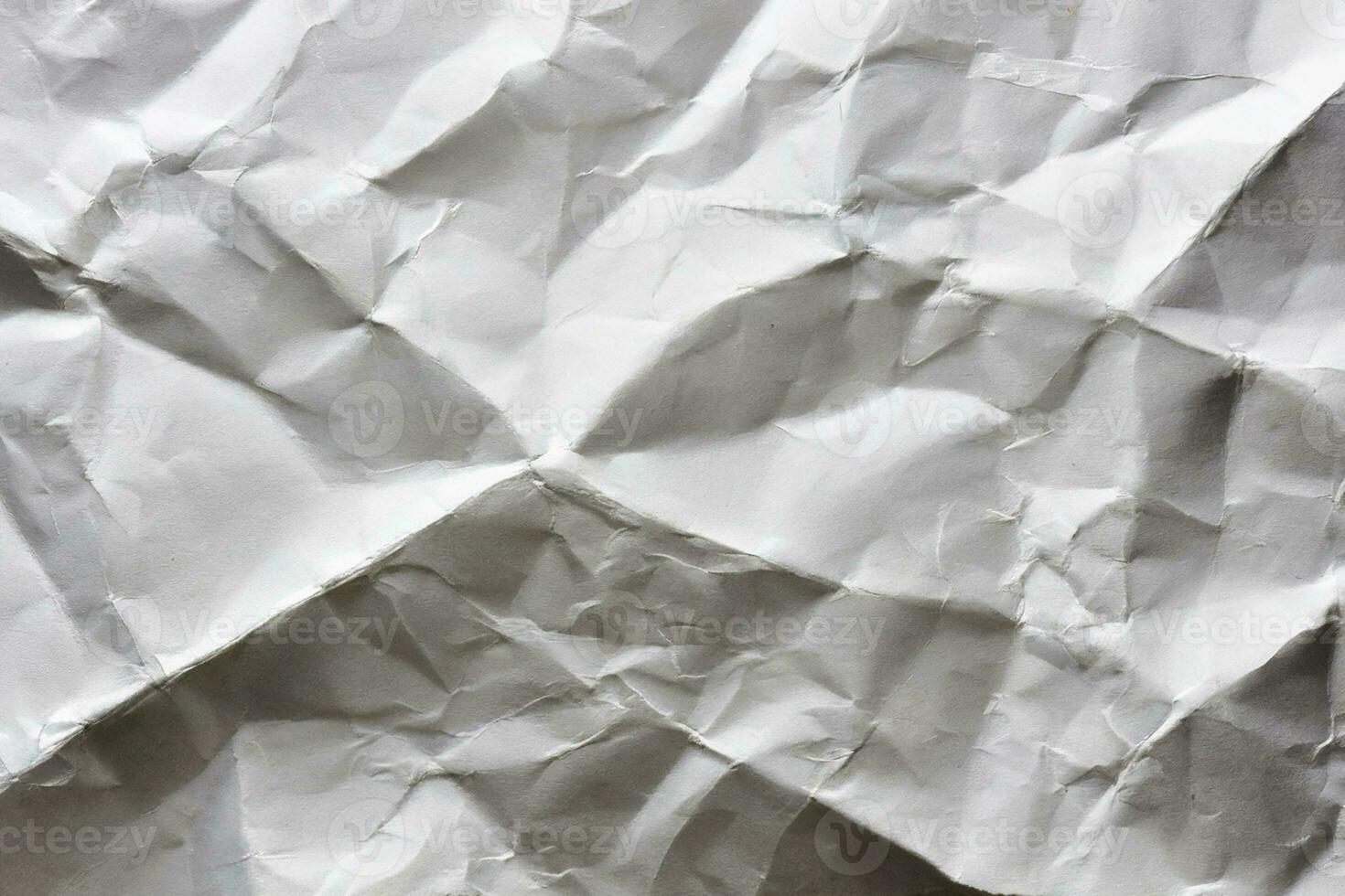 White Crumpled Paper photo