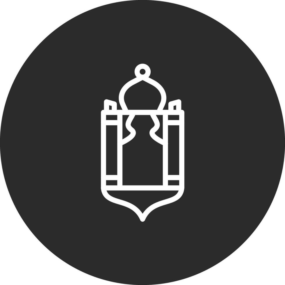 Arabian Lantern Vector Icon