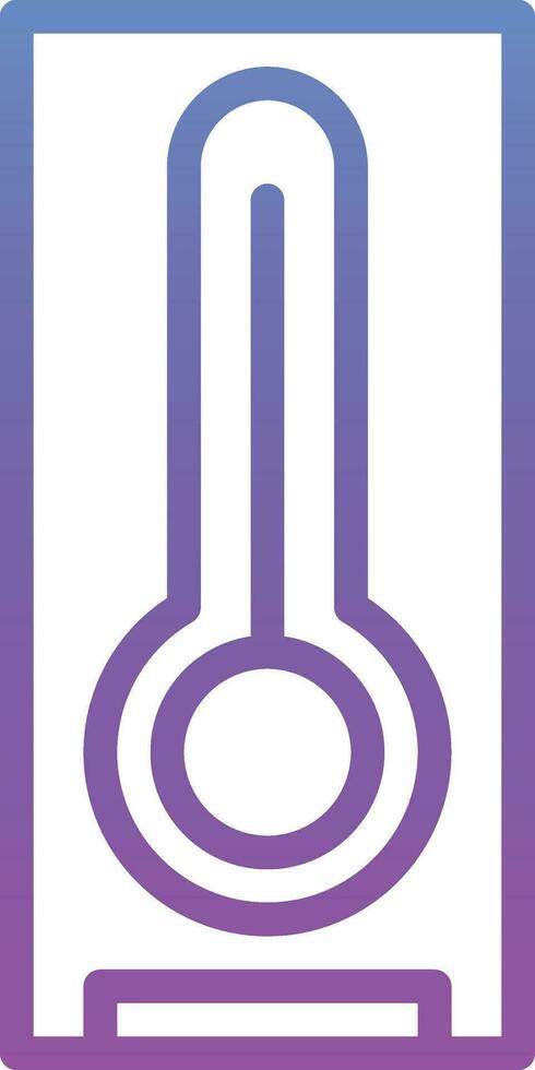 Smart Temperature Vector Icon