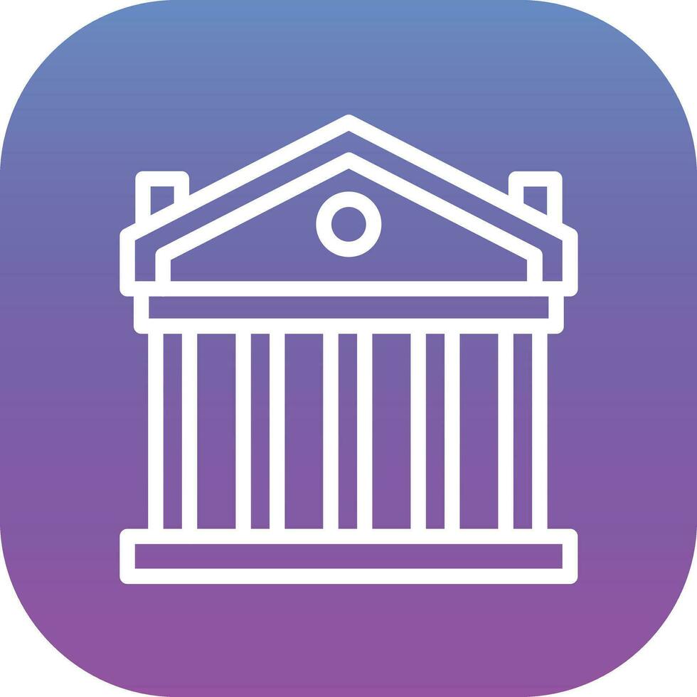 Parthenon Vector Icon