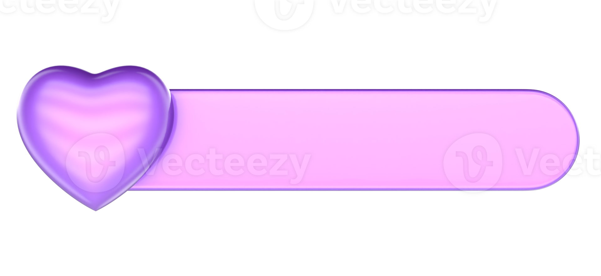 a purple heart shaped button on a transparent background png