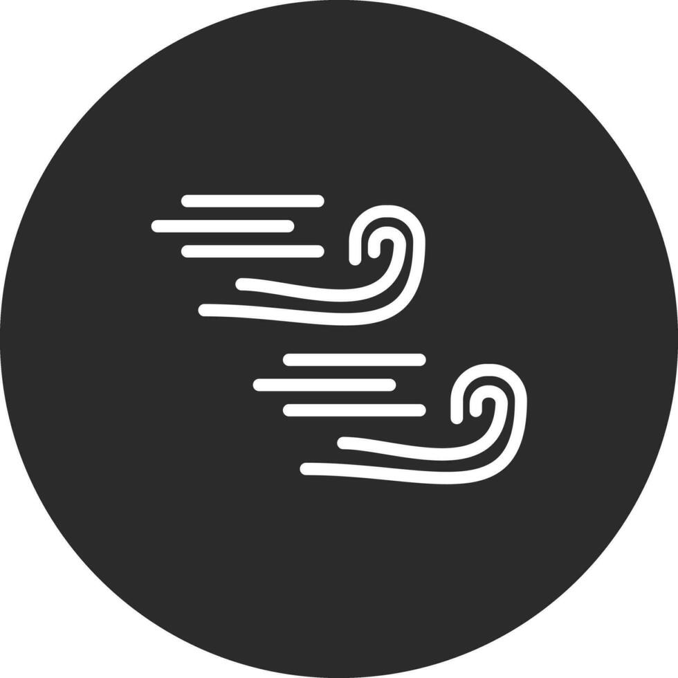 Windy Vector Icon