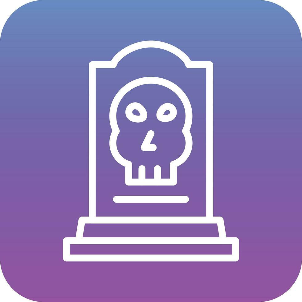 Pirate Grave Vector Icon