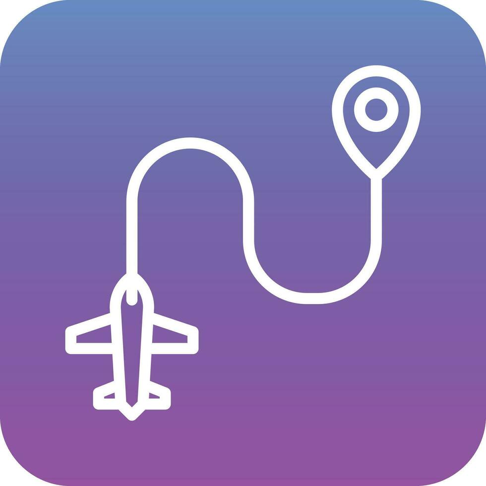 Flight Directions Vector Icon