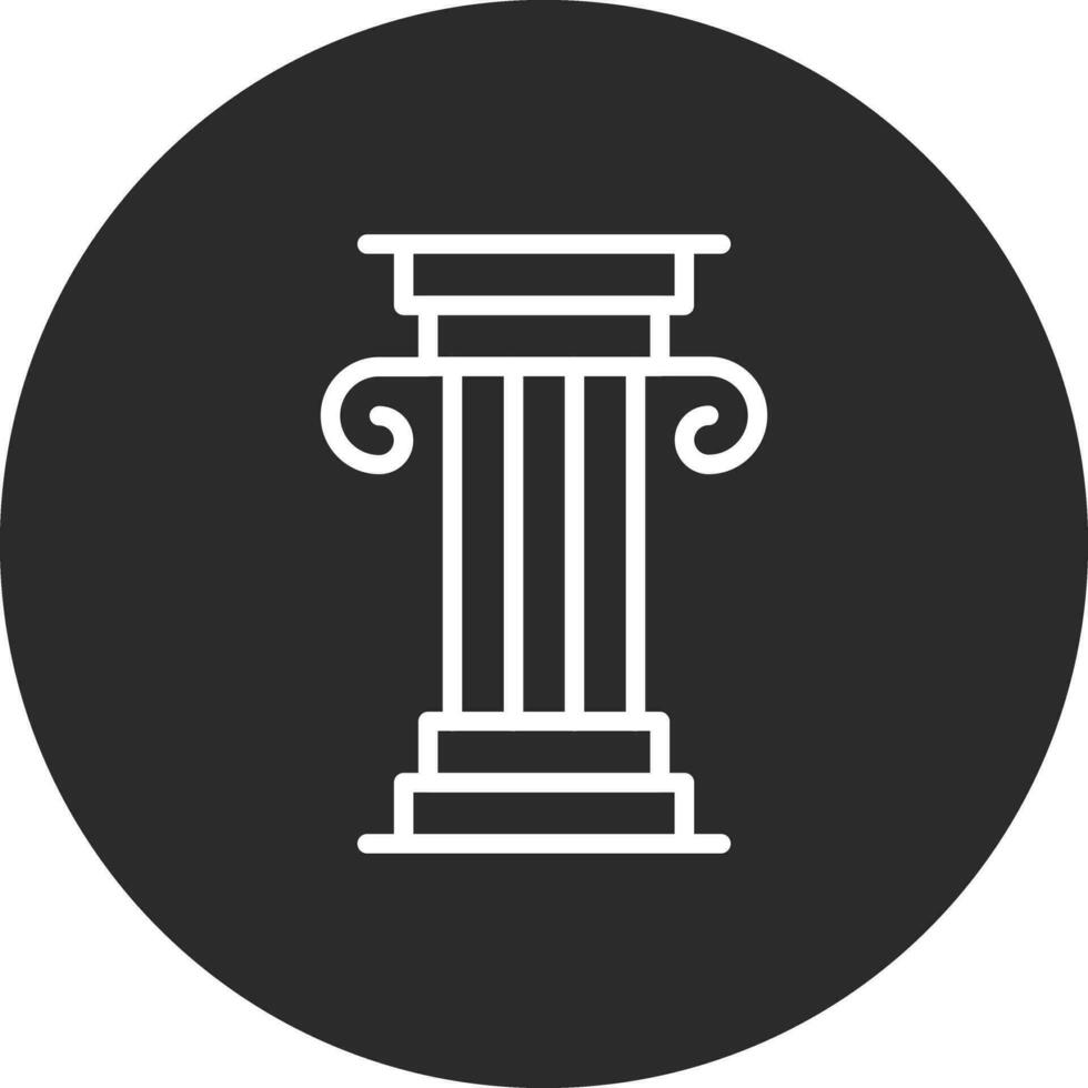 Pillar Vector Icon