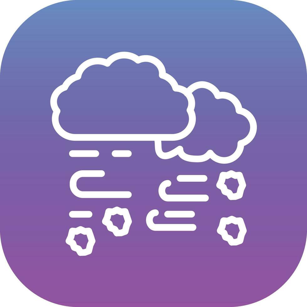 Blizzard Vector Icon