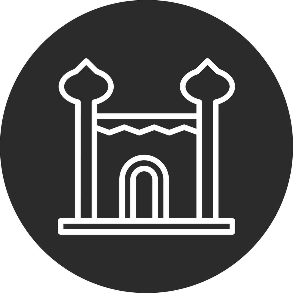 Dubai Gate Vector Icon
