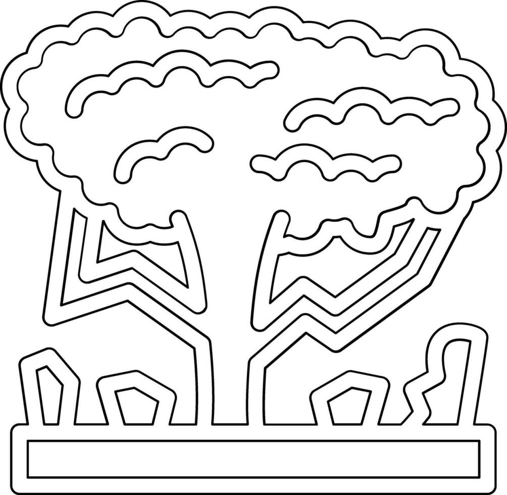 Savannah Vector Icon