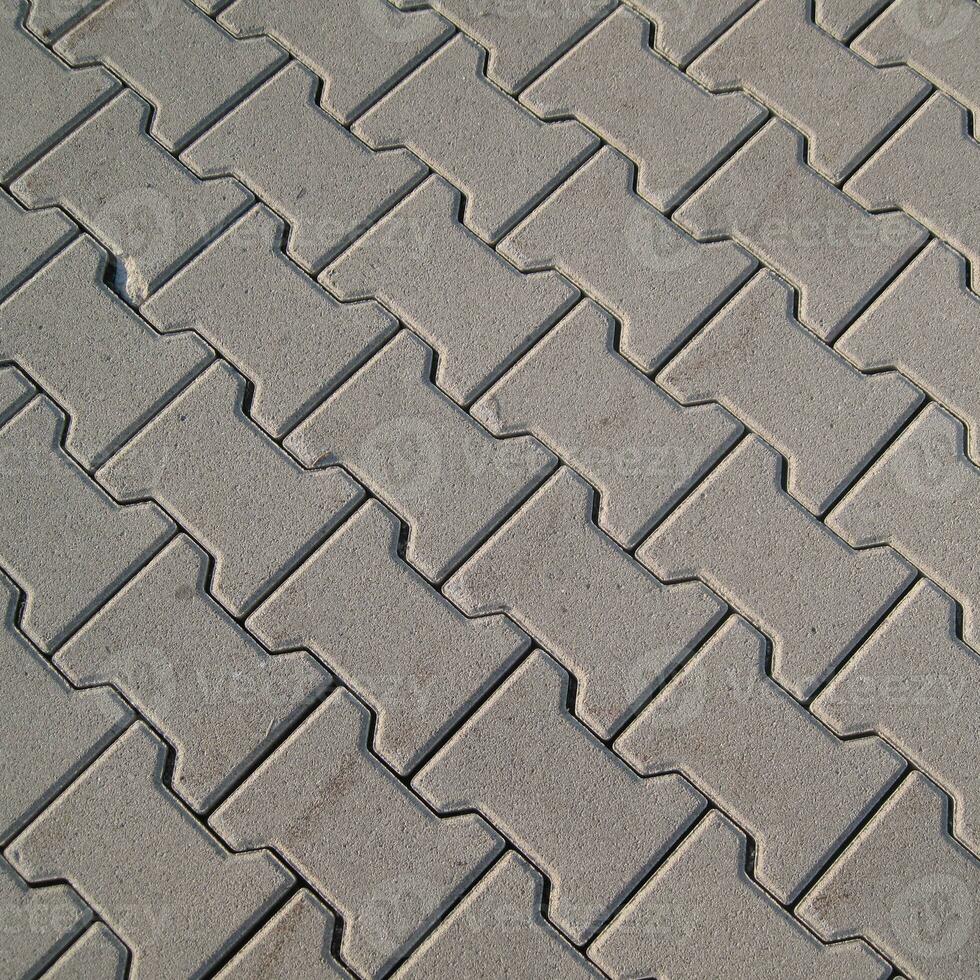 Concrete pavement texture photo