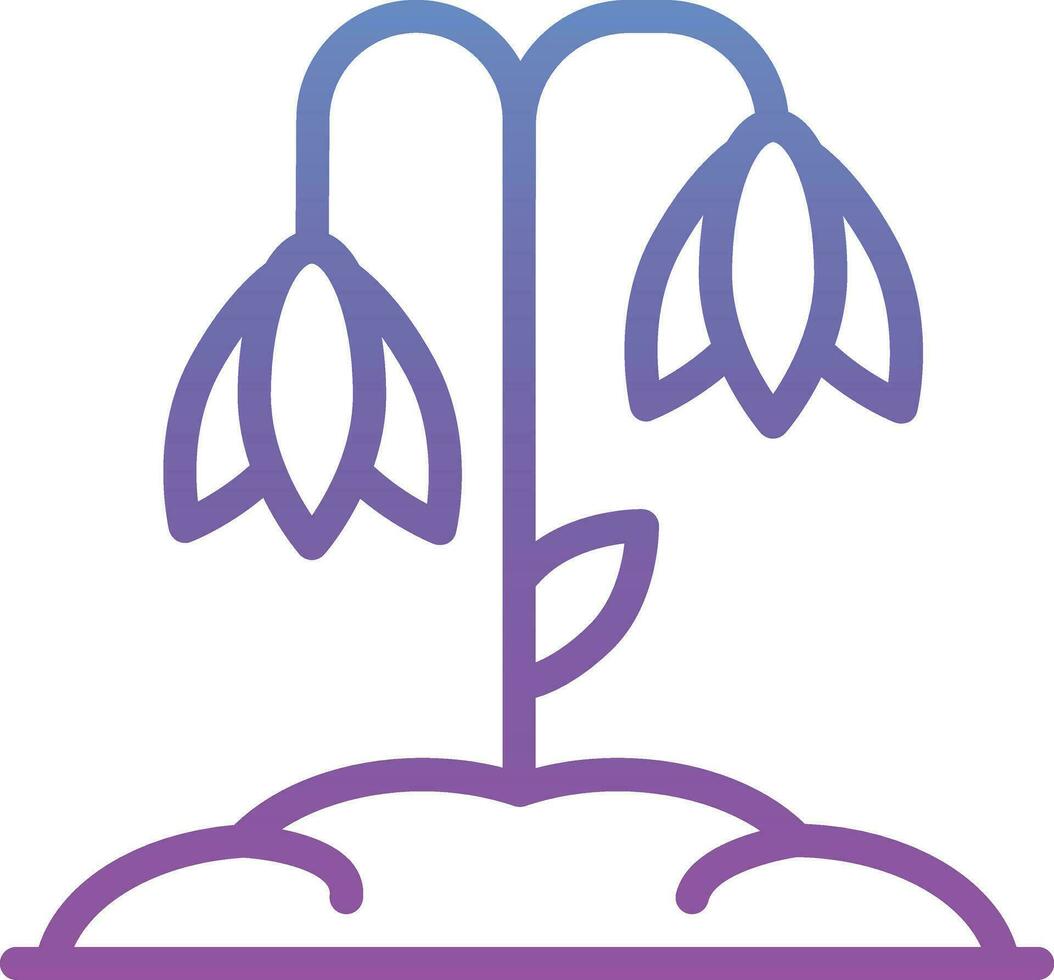 Snowdrop Vector Icon