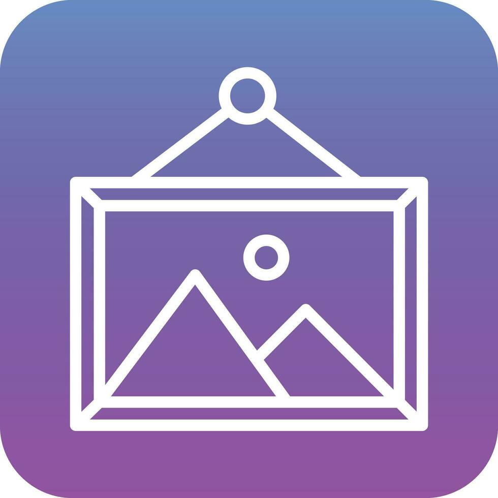 Photo Frame Vector Icon