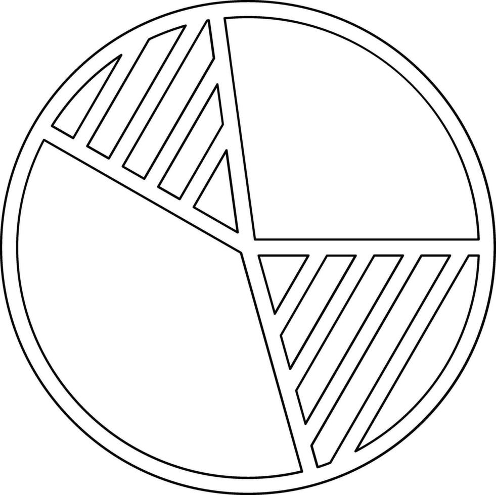 Pie Chart Vector Icon