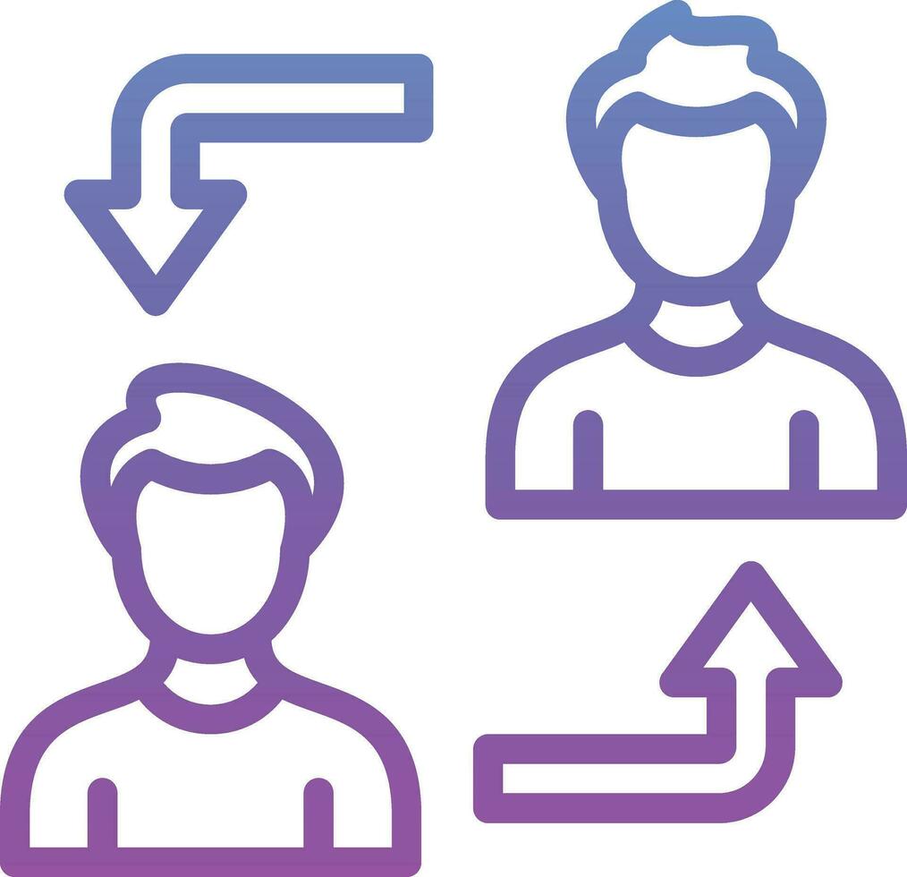 Player Exchange Vector Icon
