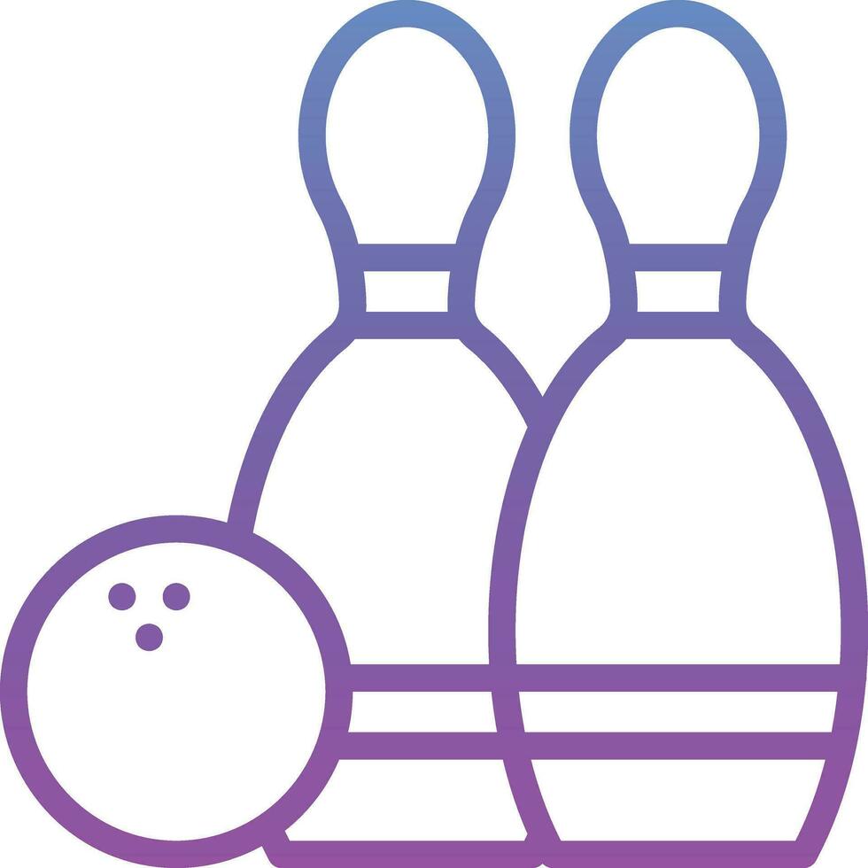 Bowling Vector Icon