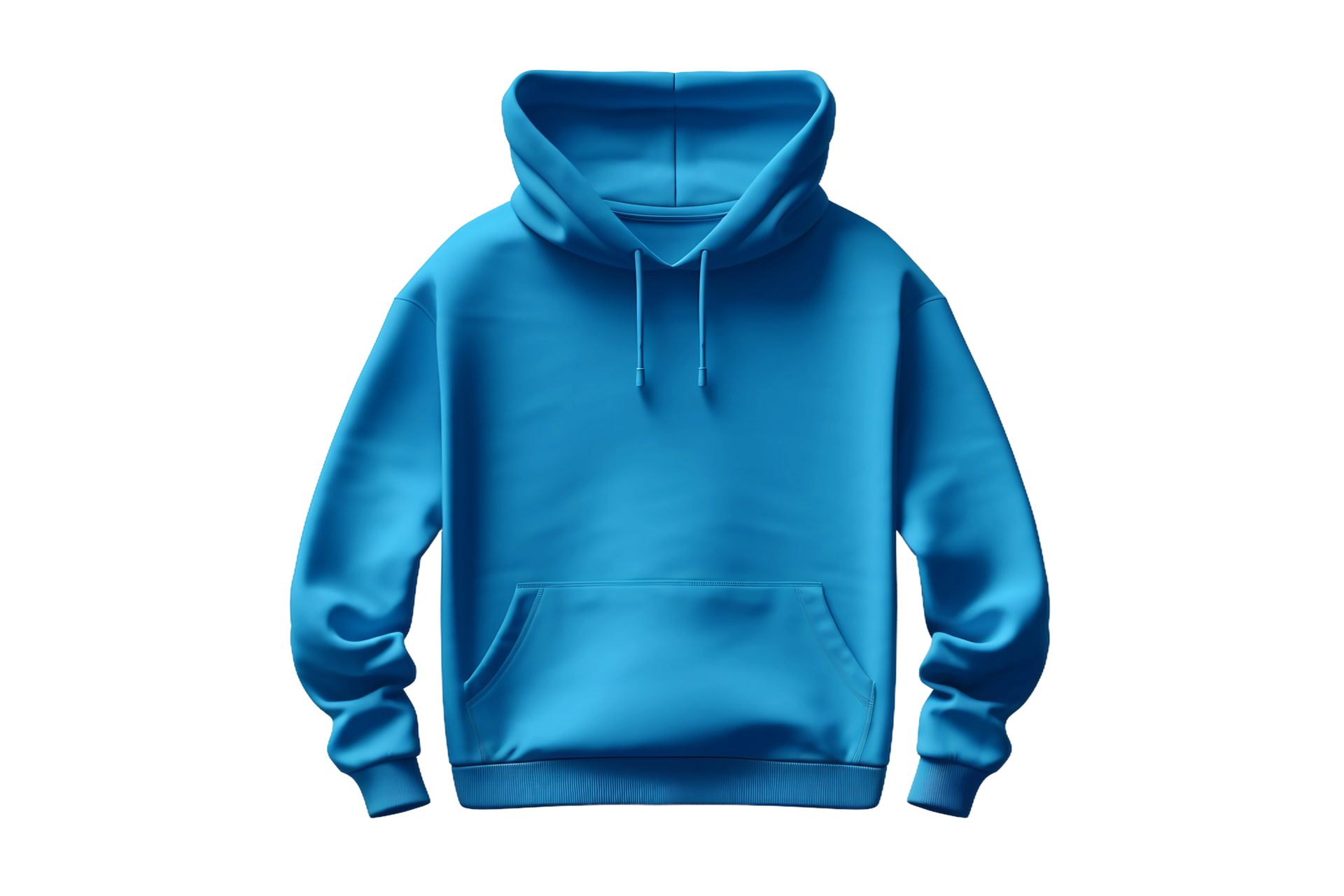 AI generated Blue Hoodie Comfort on a transparent background. 37065262 PNG