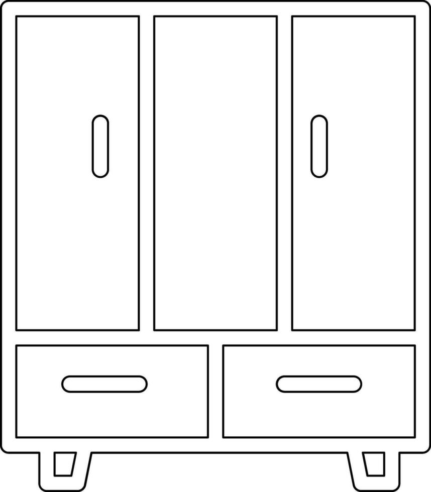 Locker Vector Icon