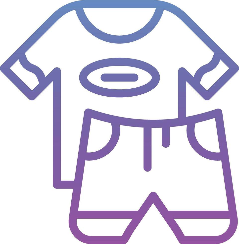Sportswear Vector Icon