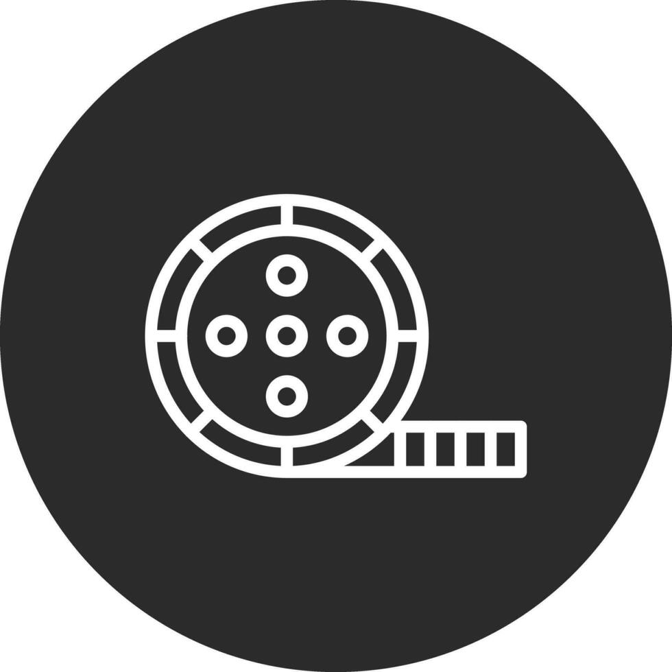 Film Reel Vector Icon