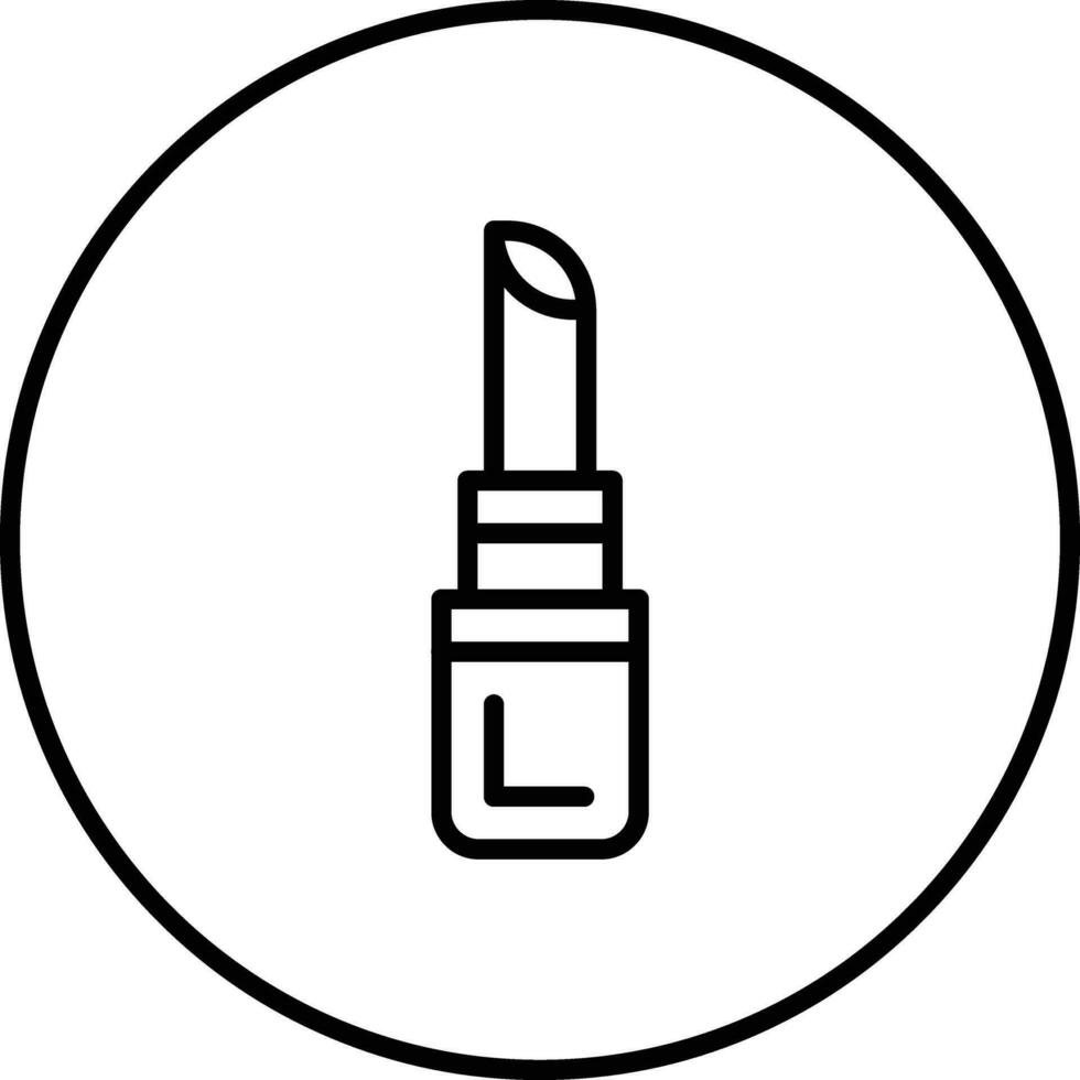 icono de vector de lápiz labial