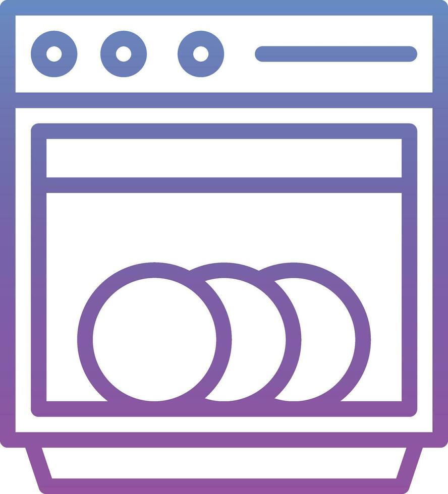 Dishwashing Vector Icon