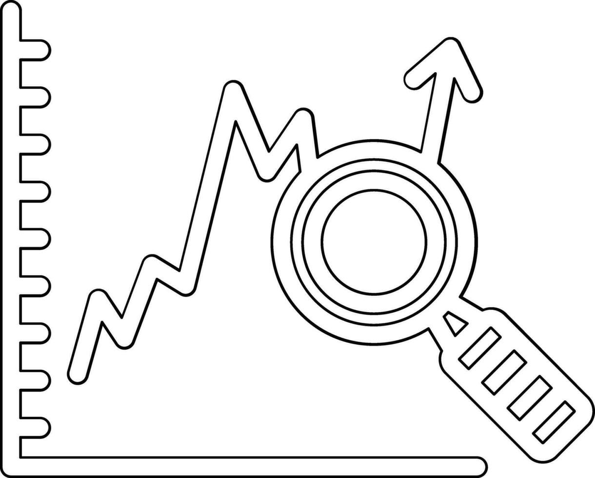 Search Statistics Vector Icon