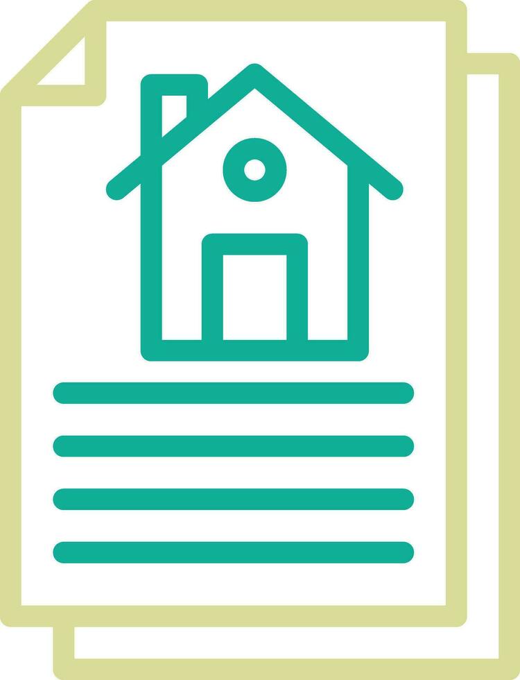 Property Agreement Vector Icon