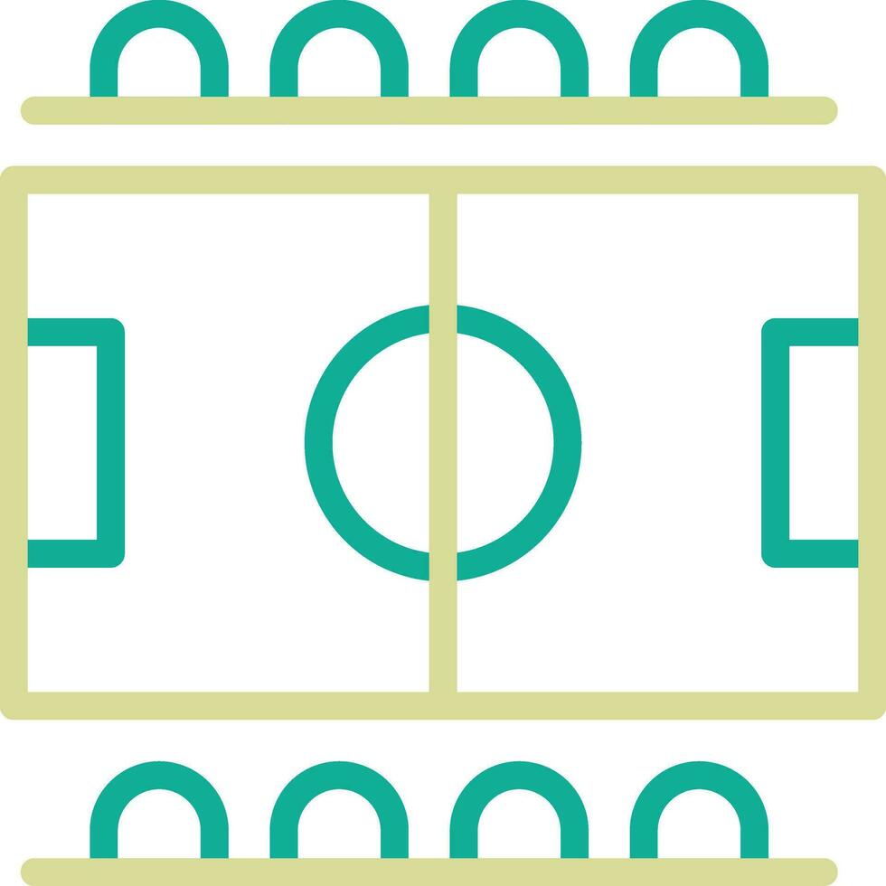 Football Field Vector Icon