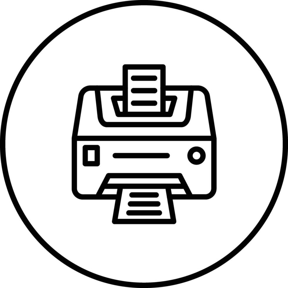 Printer Vector Icon