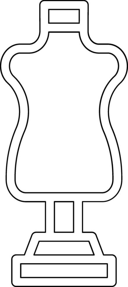 Mannequin Vector Icon