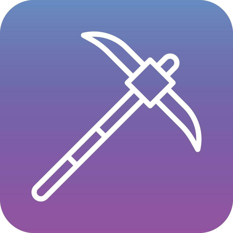 Pickaxe Vector Icon