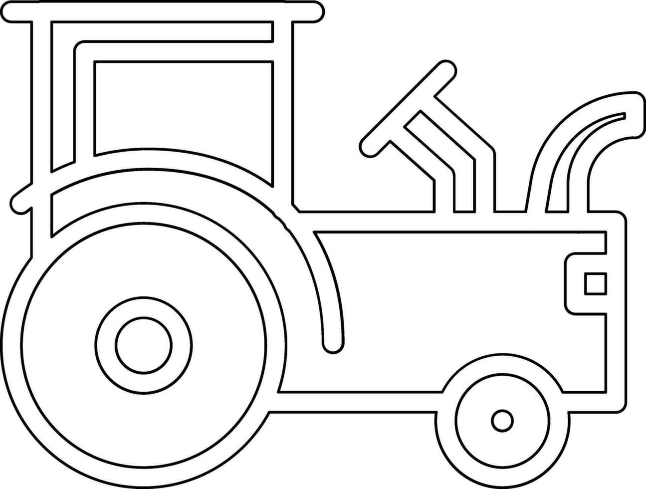 Tractor Vector Icon