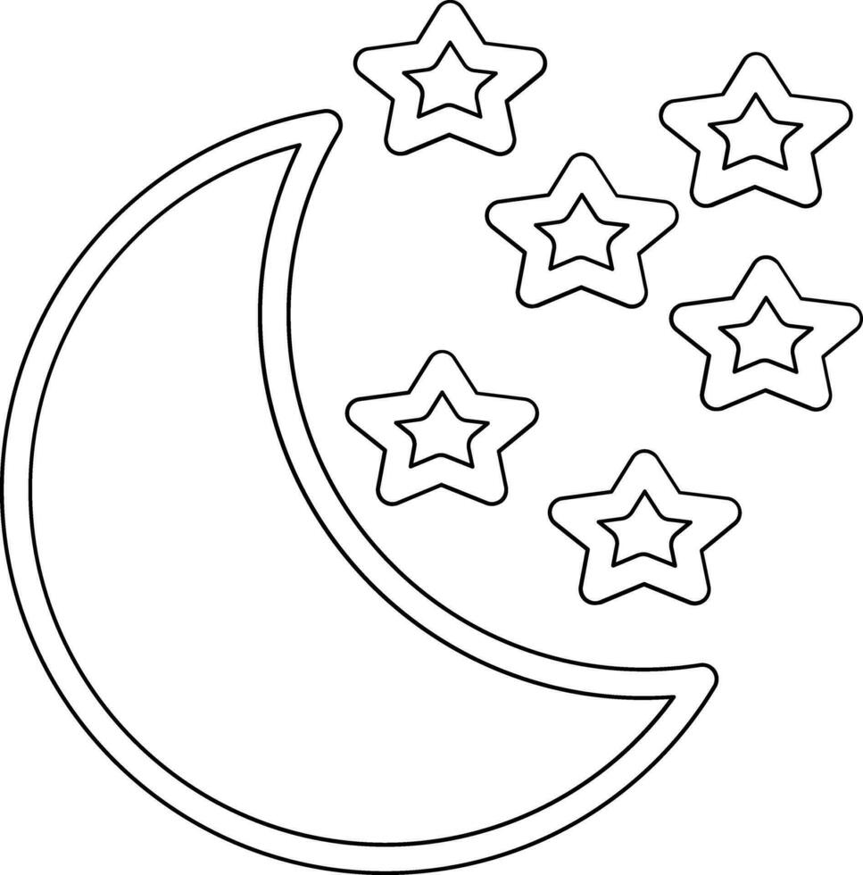 Night Vector Icon