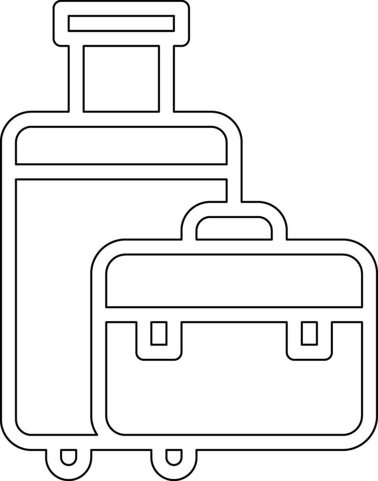 Luggage Vector Icon