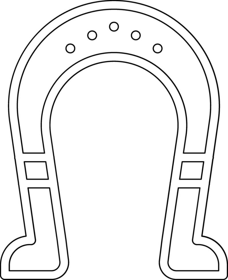 Horseshoe Vector Icon