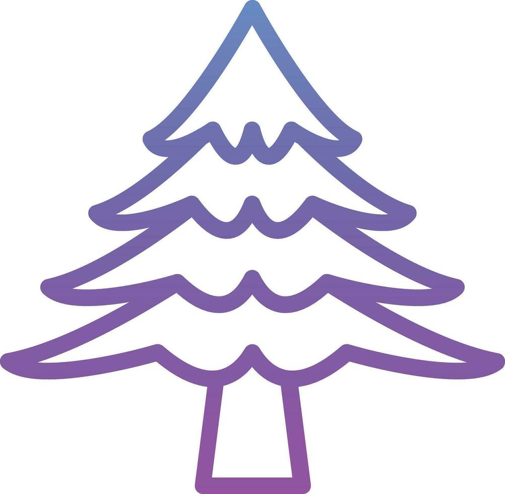 Pine Tree Vector Icon
