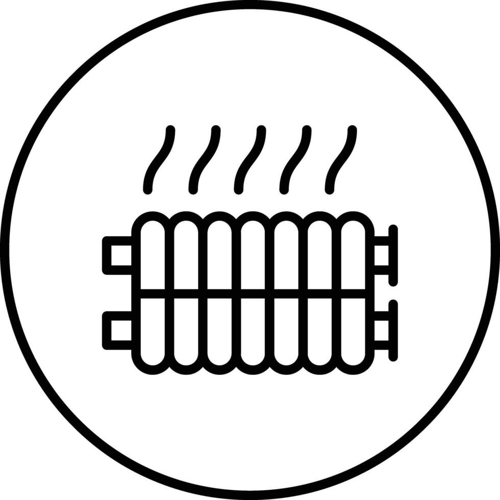 Radiator Vector Icon