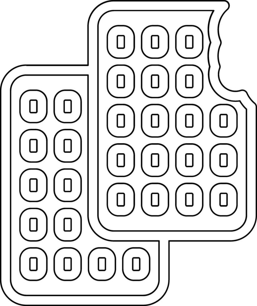 Biscuit Vector Icon