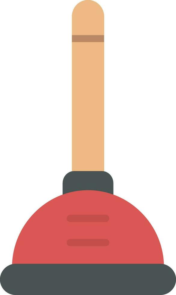 Plunger Vector Icon